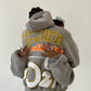 #1LOVE + LUCID DREAMS HOODIE "grey"